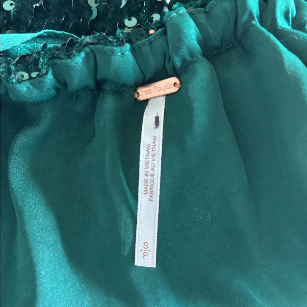 Free People Nova Convertible Strap Sequin‎ Mini Dress Size Small